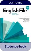 imagen English File Advanced Student's Book e-book